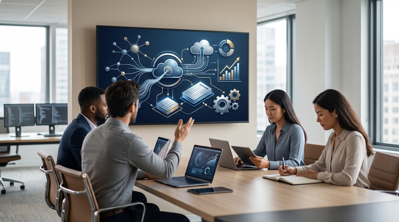 Illustration: ERP and Accounting Integration: The 2026 Guide to Automated Business Financing