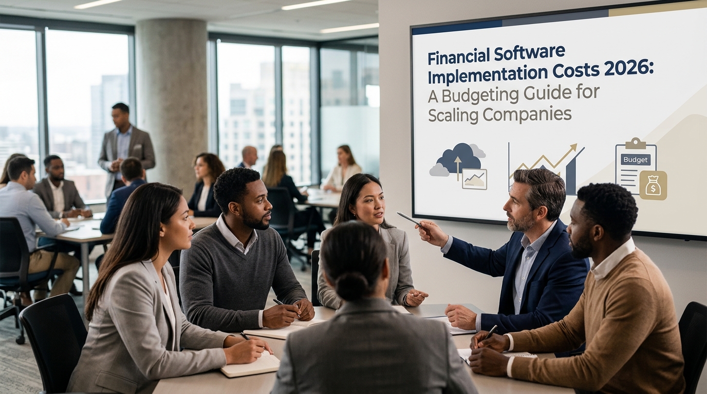 Illustration: Financial Software Implementation Costs 2026: A Budgeting Guide for Scaling Companies