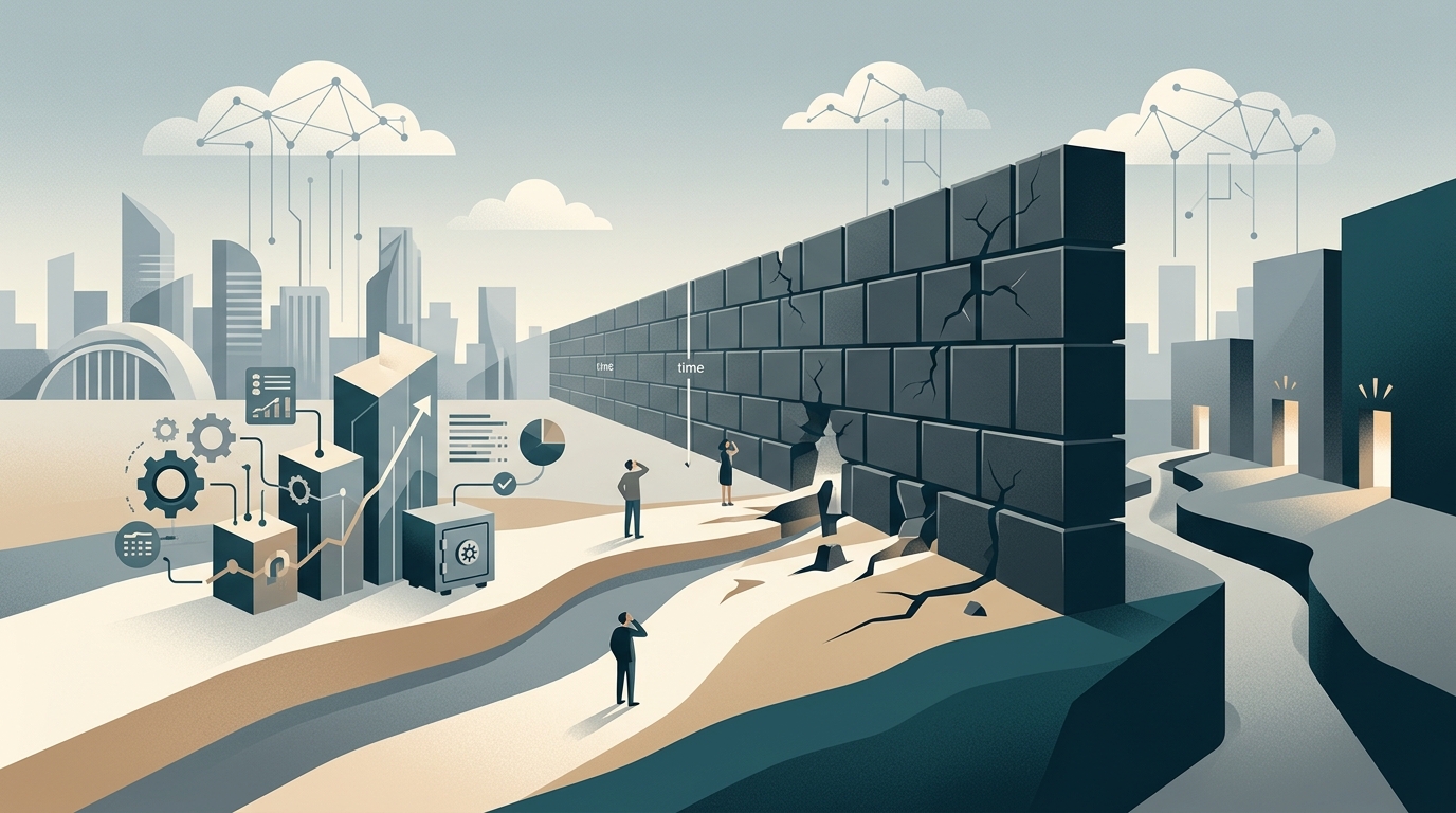 Illustration: The SaaS Debt Maturity Wall: Why Your Capital Access Is About to Tighten